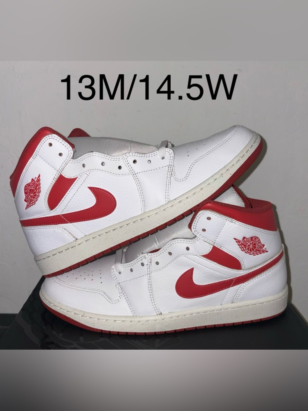 Air Jordan 1 Mid SE "Dune Red” 13M Brand New